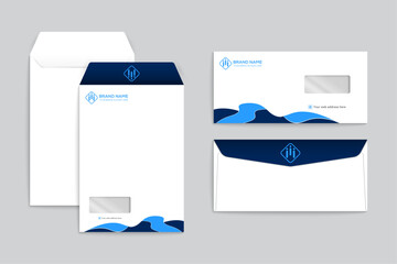 Elegant professional envelope template