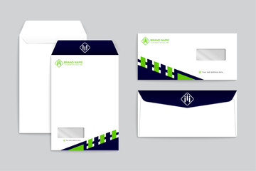 Clean professional envelope template