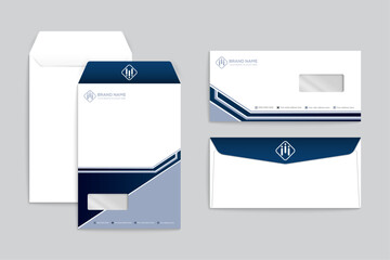 Gradient real estate envelope design