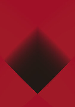 Fondo rojo y negro con rombo degradado