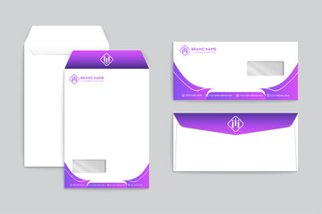 Envelope vector template