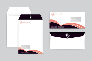 Professional envelope mockup