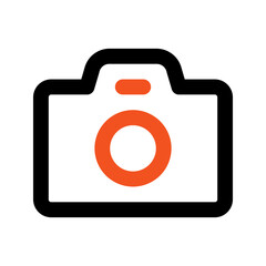 camera line icon