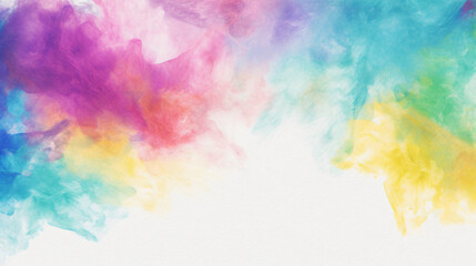 colorful water color background with splash details