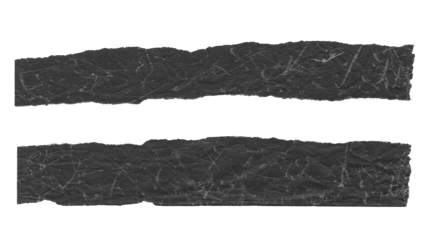 Pieces of torn dirty black paper. Grunge paper texture for text. 