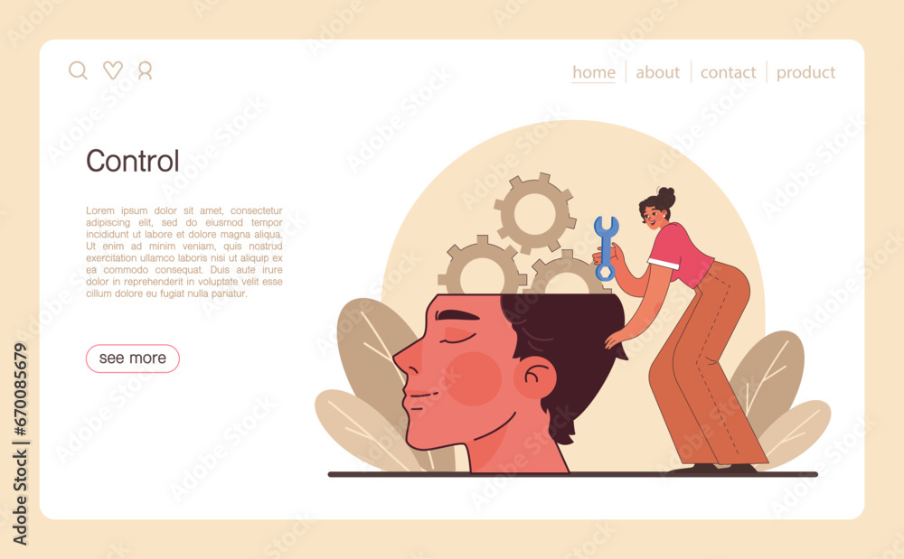 Poster delegation web banner or landing page. task assignment and control. leader or manager transferring a