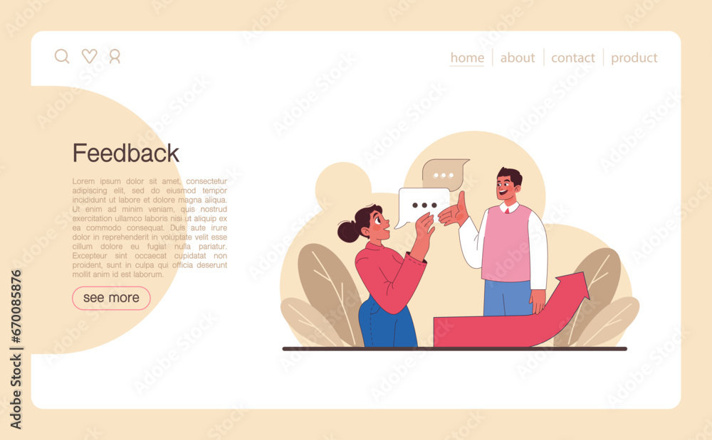 Poster delegation web banner or landing page. task assignment and control. leader or manager transferring a