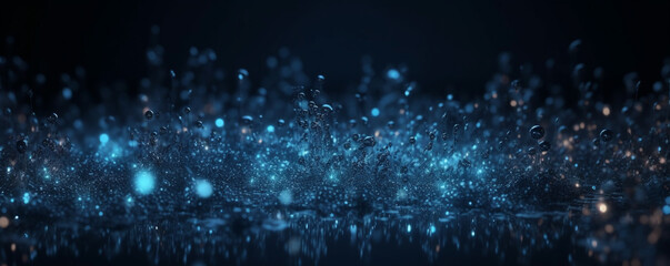 Blue abstract background