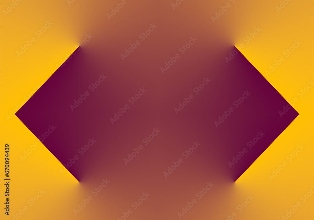Poster abstract yellow background with gradient and smooth transitions, smooth lines