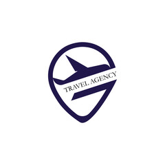 Travel agency logo design