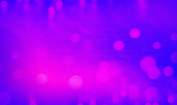 Blue, pink bokeh background for seasonal, holidays, event and celebration