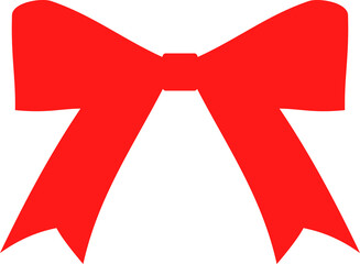 ribbon, gift, present, red