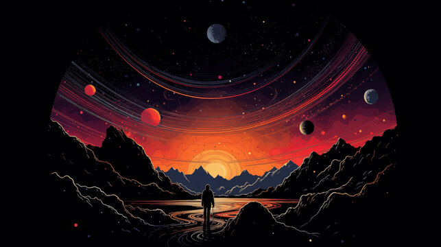 Revelando os Mist&eacute;rios do Universo: Comemorando o Dia da Astronomia com IA Generativa