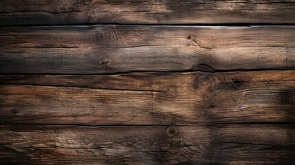 Fototapeta premium Old Wood Dark Texture Details Background, Blank for design, For montage product display or design key visual layout