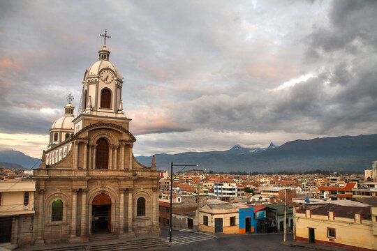 Reise durch S&uuml;damerika. Riobamba in Ecuador.