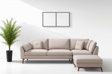 Beautiful Sofa and Room Background Image
