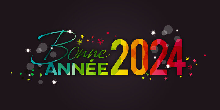 Bonne Année 2024 Nombres D'or Bougies Allumées  JPG La photographie  Téléchargement Gratuit - Pikbest