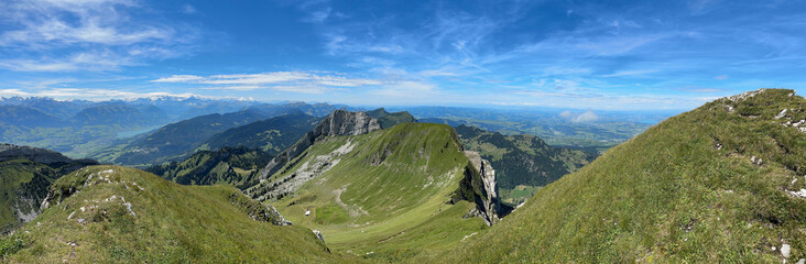 Swiss Alpine Panorama from Mount Pilatus, Switzerland 4