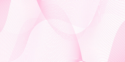 Modern geometrical wave abstract background with curved lines, minimalistic geometric background with wave lines, technology and tech concept wave line vector background for any design.