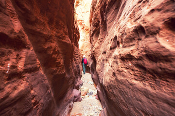 Slot canyon