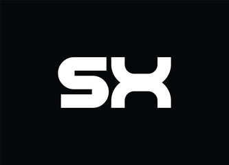 SX LETTER LOGO AND MONOGRAM LOGO