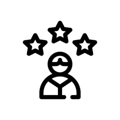 rating line icon