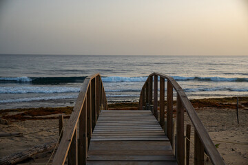 Obraz premium Trail to the Beach at Isabela, Puerto Rico