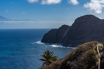 Fototapeta na wymiar Views around La Gomera Island, The Caneries