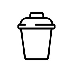 trash bin icon