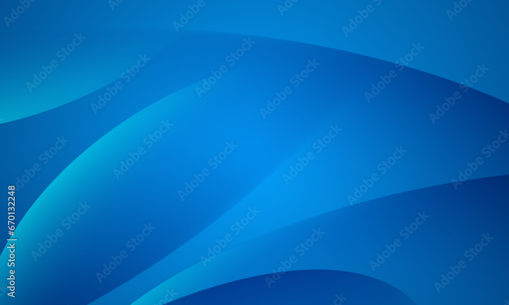 Sticker abstract blue gradient vector background. dynamic shapes composition. vector illustration