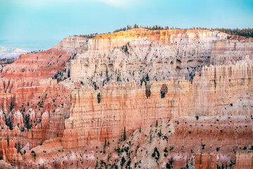 Bryce Canyon National Park, Utah, USA, incredibly colorful scenery, beautiful natural landscape. Concept, tourism, travel, landmark