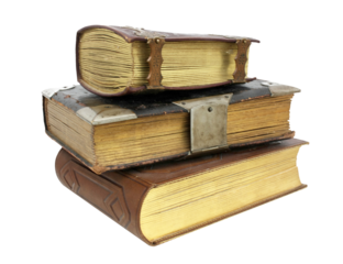 Livres anciens / fond transparent
