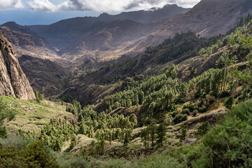 Views around La Gomera Island, The Caneries