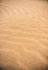 Fototapeta na wymiar Sand texture in the desert of Uzbekistan, part of a sand dune in the steppes for a background minimalism