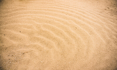 Fototapeta na wymiar Sand texture in the desert of Uzbekistan, part of a sand dune in the steppes for a background minimalism