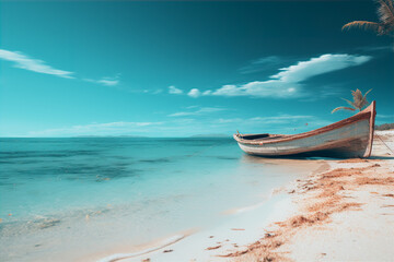 boat on the beach