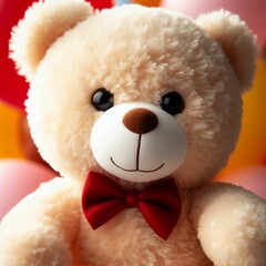 teddy bear with a bowtie