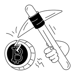 Bundle of Finance Doodle Icons 

