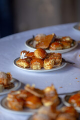 birthday cake on a table