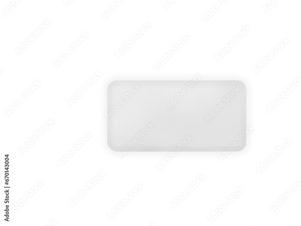 Aufkleber glassmorphism screen with glass overlay effect isolated on abstract transparent gradient background 