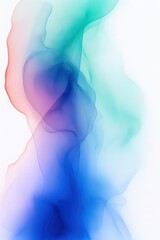 Abstract background with swirling waves by Generative AI