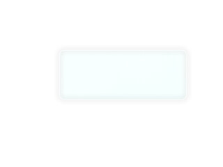 blank white card on blue