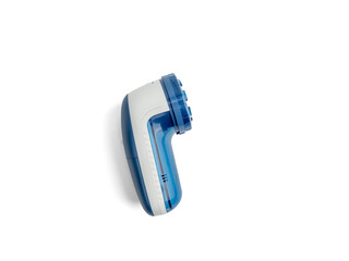 Machine for cutting granules and removing lint from fabric. A special device for removing lint and...