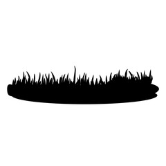 different shapes of grass vector