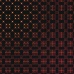 seamless pattern with red squares