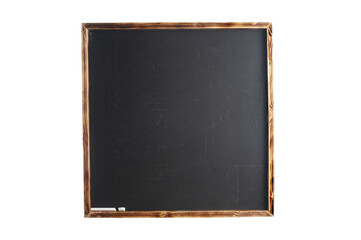 Empty blackboard  isolated on a white background