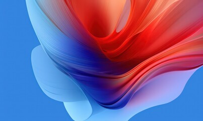 Abstract background with imitation flowers and feathers