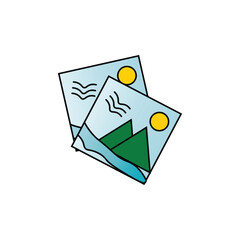 picture vector type icon