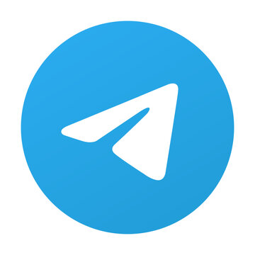 Tallinn, Estonia - October 30 Telegram logotype. Vector company logo. Brand.