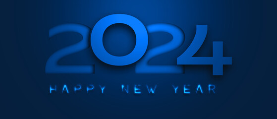 Happy new year 2024 design